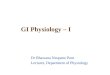 GIT Physiology I