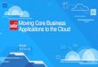 Moving Core Business to the Cloud -이덕성 대표 :: AWS 파트너 테크시프트 세미나  Moving Core Business App to Cloud
