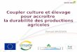 Coupler culture et élevage pour accroitre la durabilité des productions agricoles