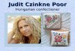 Judit Czinkne Gyenge   magyar cukrász
