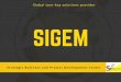 Sigem company presentation   2017