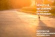 Health and Wellbeing in Built Environment