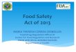 2 Philippine Food Safety Act of 2013