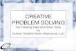 Creative Problem Solving - Six Thinking Hats and Other Tools by CTR