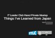 Itlc hanoi   private meetup - things i’ve learned from japan