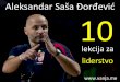10 lekcija za liderstvo - Aleksandar Saša Đorđević