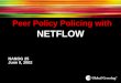 Peer Policy Policing with NETFLOW NANOG 25 June 9, 2002