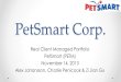 PetSmart Corp. Real Client Managed Portfolio PetSmart (PETM) November 14, 2013 Alex Johansson, Charlie Penicook  Zi Jian Gu