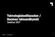 Teknologiateollisuuden / Suomen talousnäkymät, joulukuu 2017