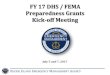 2017 Preparedness Grants Roll-out