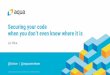 Securing your code when you don't even know where it is - Liz Rice - DevOpsDays Tel Aviv 2017