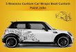 5 reasons custom car wraps beat custom paint jobs