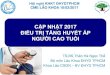 CẬP NHẬT 2017 ĐIỀU TRỊ TĂNG HUYẾT ÁP NGƯỜI CAO TUỔI