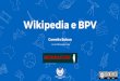 Wikipedia e BPV
