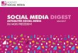Social Media Digest mai 2017. Retour sur l'actualité des réseaux sociaux du mois précédent