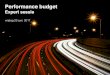 Performance budget @ Joomla! Performance Expert Sessie