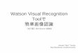 Watson visual recognitionで簡単画像認識