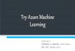 Try Azure Machine Learning