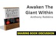 Awaken the giant within_sharing book discussion