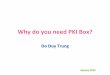 Why do you need PKI Box?