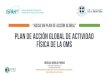 Plan de Accion Global de Actividad Fisica de la OMS