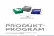 Produkt- Program -  · PDF fileDe statisk bærende pro- dukter er udviklet ud fra mange års brancheerfaring, har udførlige tekniske vejledninger og godkendelser. Dette