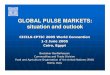 GLOBAL PULSE MARKETS: situation and  · PDF fileGlobal pulse exports in 2003 Lentils 12% Chickpeas 10% Dry peas 26% Dry beans 33% Broad beans 6% Lupins Other 9% pulses
