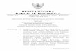 BERITA NEGARA REPUBLIK INDONESIA - · PDF filePeraturan Presiden Nomor 7 Tahun 2015 tentang Organisasi Kementerian Negara (Lembaran Negara ... 15. Peraturan Menteri Perhubungan Nomor