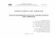 PROCEDIMENTOS DA DIRETORIA DE OBRAS -  · PDF file9. SUBCONTRATAÇÃO ... ANEXO V: Modelo Notificação para Apresentação do Orçamento/Pedido de Compra Elevador