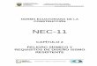 NORMA ECUATORIANA DE LA CONSTRUCCIÓN · PDF filePeligro Sísmico y Requisitos de Diseño Sismo Resistente NEC-11 CAPÍTULO2-3 2.5.5.2 ESPECTRO ELÁSTICO DE DISEÑO EN DESPLAZAMIENTOS