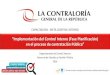 Implementación del Control Interno (Fase Planificación ... · PDF file... IMPLEMENTACIÓN DEL CONTROL INTERNO (FASE DE PLANIFICACIÓN) ... operaciones y calidad en la prestación