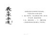 GRADUERINGS- TEKNIKKER I GISHI KARATE-DO FOR · PDF filerækker med front mod Shinden, de højeste grader forrest, ... Fudo dachi (klarstilling) 6. Heiko dachi (åbnings-stilling med