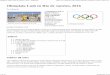 Olimpiala Ludi en Rio de Janeiro, 2016 - · PDF fileYuliya Rusanova Lamine Diack, ex-prezidanto di la Federuro Internaciona pri Atletismo - IAAF. Inauguro-ceremonio dil Olimpiala Ludi