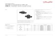 Tehnižki podaci Ventili sa dosjedom ( 16) VRG 2 prolazni ...grijanje.danfoss.com/PCMPDF/VDCXB437_VRG2-3_print.pdf · VRG 2 prolazni ventil vanjski navoj VRG 3 troputni ventil vanjski