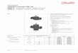 Tehnični opis Sedežni ventili (PN 16) VRG 2 – prehodni ...trata.danfoss.si/PCMPDF/VDCXB236_VRG2-3.pdf · Priključki zun. navoj Materiali Ohišje ventila siva litina EN-GJL-250