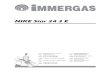 NIKE Star 24 3 E - Immergas · PDF fileManualul de instrucţiuni constituie parte integrantă ... şi e necesar să chemaţi un tehnician abilitat ... The Nike Star 24 3 E boiler has