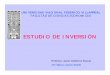 Estudio de Inversión - Marco Llanos · PDF fileINVERSION INICIAL EN TERRENO Y EDIFICACIONES. Inversión inicial total en equipo Vehículos Unidades Computadoras Unidades