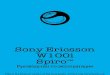 Sony Ericsson W100i Spiro - · PDF fileSony Ericsson W100i Spiro™ Руководство по эксплуатации This is the Internet version of the User guide. ' Print only