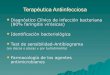 Terapéutica Antiinfecciosa - Facultad de · PDF fileINHIBIDORES DE LA PROTEASA SAQUINAVIR INDINAVIR. ... Afectan el metabolismo de ácidos nucleicos: ... Irritación local y el dolor