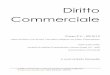 Diritto Commerciale - · PDF filesocietà di capitali (Campobasso volume 2 pag 141 – 669) le procedure concorsuali ... 5 Diritto commerciale – parte 2: le società di capitali