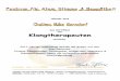 Hiermit wird das Zertifikat zum Klangtherapeuten verliehen ...klangbegleiter.de/files/Klangtherapeut.pdf · Stimme, Klangschalen, Stimmgabel, Didgeridoo, Klangbett & Rahmentrommel,
