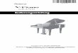 Bedienungsanleitung - Bauer-Music · PDF file3 Das ganzheitliche Erlebnis eines perfekten Flügelklangs Das neue V-Piano Grand kombiniert Rolands revolutionäre Modeling-Technologie