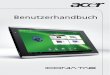 Acer Picasso UM GER - Elpo24.deelpo24.de/bedienungsanleitung/ACER/acer_iconia_tab_a500_a501.pdf · Modell: A500 (nur WLAN Modelle ) und A501 (WLAN+3G Modelle) Erstausgabe: 03/2011