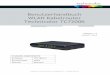 Benutzerhandbuch WLAN Kabelrouter Technicolor TC7200K · PDF fileEth. - Zeigt den Status der Ethernet-Netzwerkanschlüsse 1 bis 4 an. Wireless - Zeigt den Status des drahtlosen Wi-Fi
