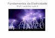 Fundamentos da Eletricidade - Leandro A. da Silva · PDF fileEletromagnetismo clássico: desenvolvido por Maxwell, que unificou a óptica o eletromagnetismo, mostrando que a luz é