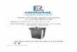 Cazan din fonta pentru incalzire cu combustibil solid · PDF fileproiectat pentru instalatii de incalzire cu apa calda si nu trebuie utilizat pentru furnizarea in mod direct a apei
