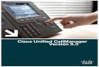Cisco Unified CallManager Versión 5 · PDF filede comandos para permitir el diagnóstico junto con administración básica del sistema como iniciar y detener servicios y reiniciar