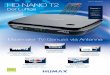 HD NANO T2 - de. · PDF fileDVB-T2 RECEIVER HD NANO T2 Der Luftige Abwechslungsreich Volles HD-Angebot über Antenne empfangen Kontrastreich Gestochen scharfe Bildqualität genießen