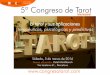 M C i creixement personal 5º Congreso de Tarot · PDF file5º Congreso de Tarot Sábado, 5 de marzo de 2016 Nueva ubicación: Hotel Montblanch Via Laietana 61, Barcelona ... dividual
