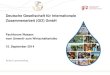 Deutsche Gesellschaft fr Internationale Zusammenarbeit ...?Deutsche Gesellschaft fr Internationale Zusammenarbeit (GIZ) GmbH Fachforum Wasser: vom Umwelt- zum Wirtschaftsrisiko 15